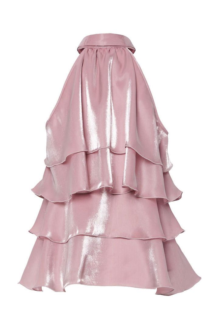 Y.A.S - Yaseloise Shiny Halterneck Top - 4936798 Zephyr