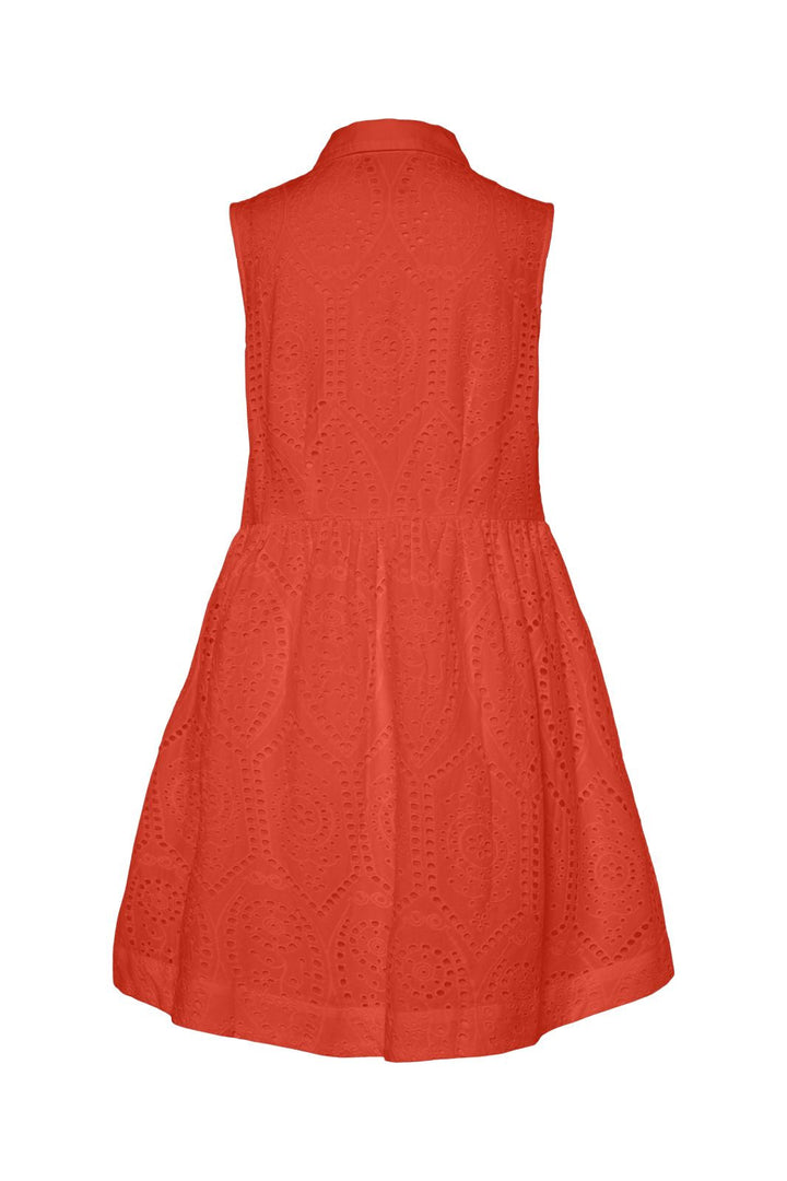 Y.A.S - Yasholi Sl Shirt Dress - 4712909 Cherry Tomato