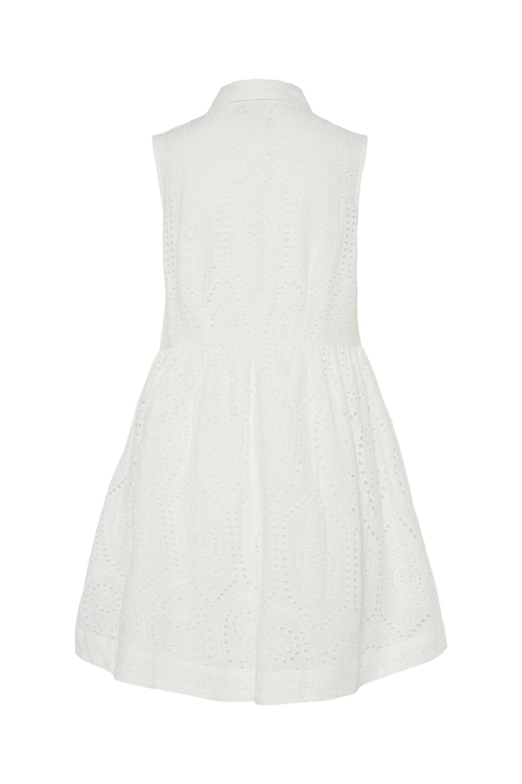 Y.A.S - Yasholi Sl Shirt Dress - 4712911 Star White