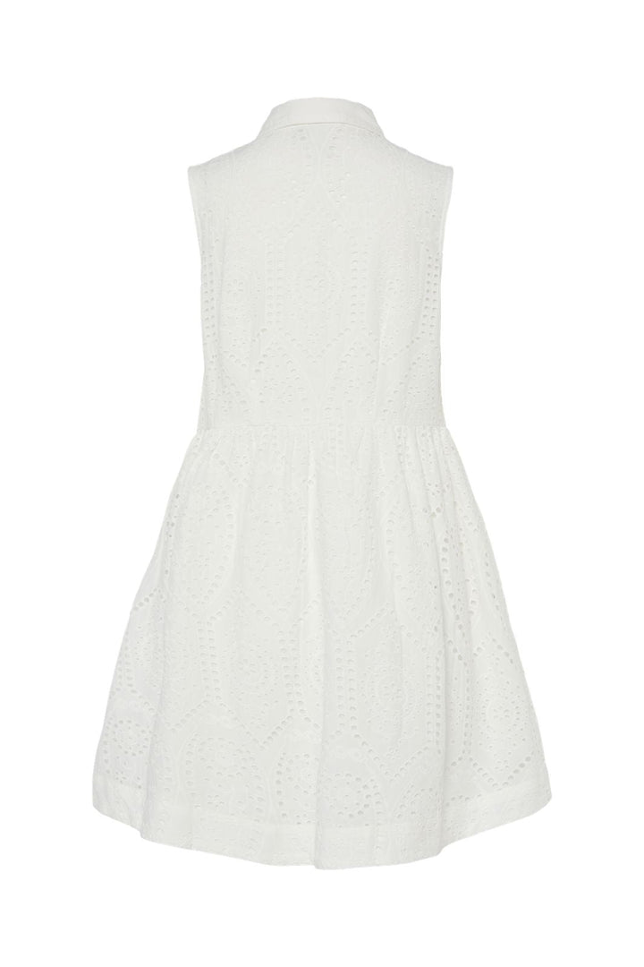 Y.A.S - Yasholi Sl Shirt Dress - 4712911 Star White