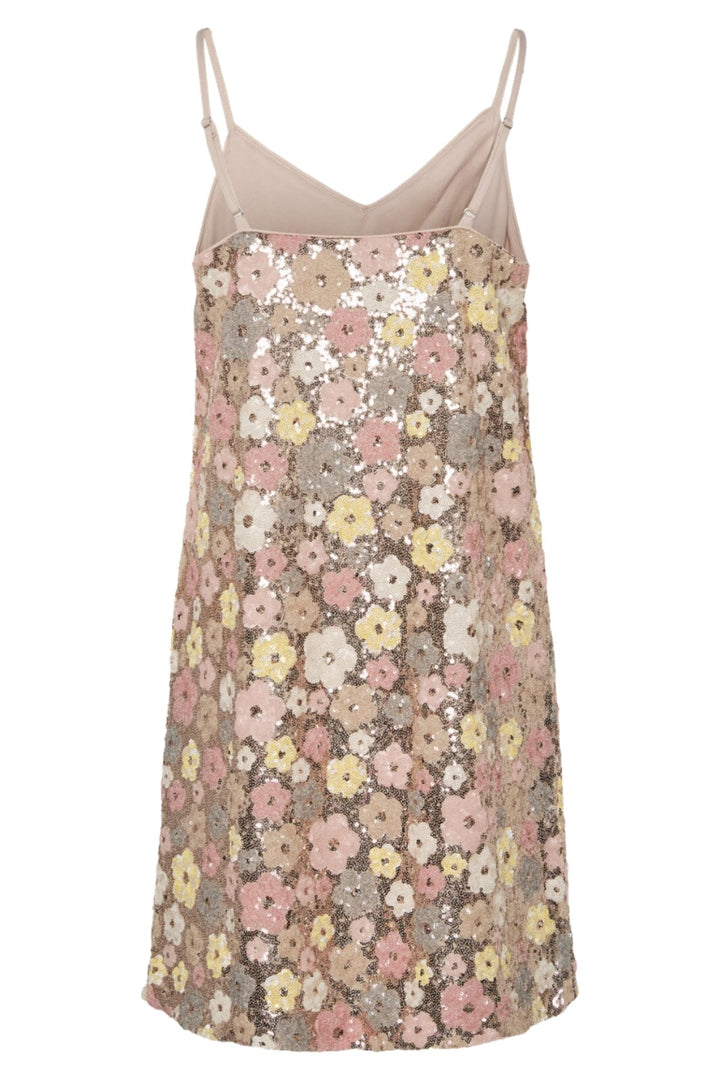 Y.A.S - Yaslalea Strap Sequin Dress - 4766023 French Vanilla Lalea Sequins Kjoler