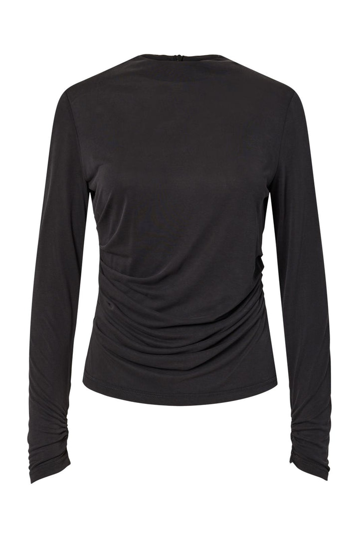 YAS - Yaslysa Ls Top - 4868734 Black