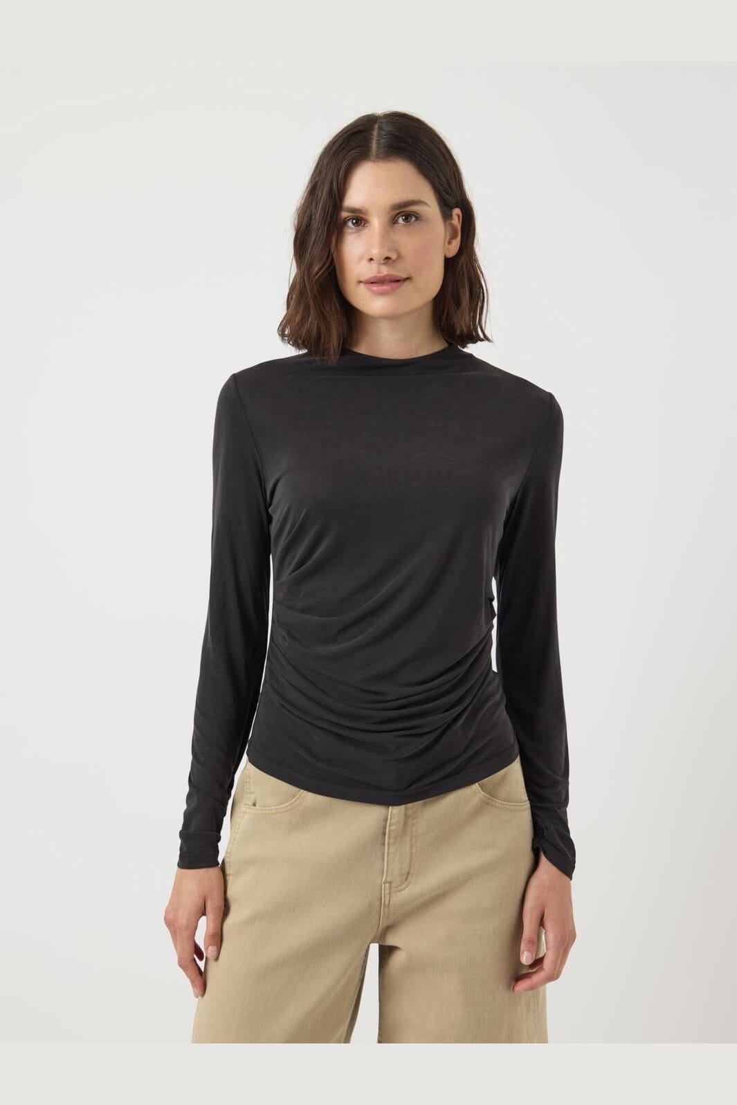 Y.A.S - Yaslysa Ls Top - 4868734 Black