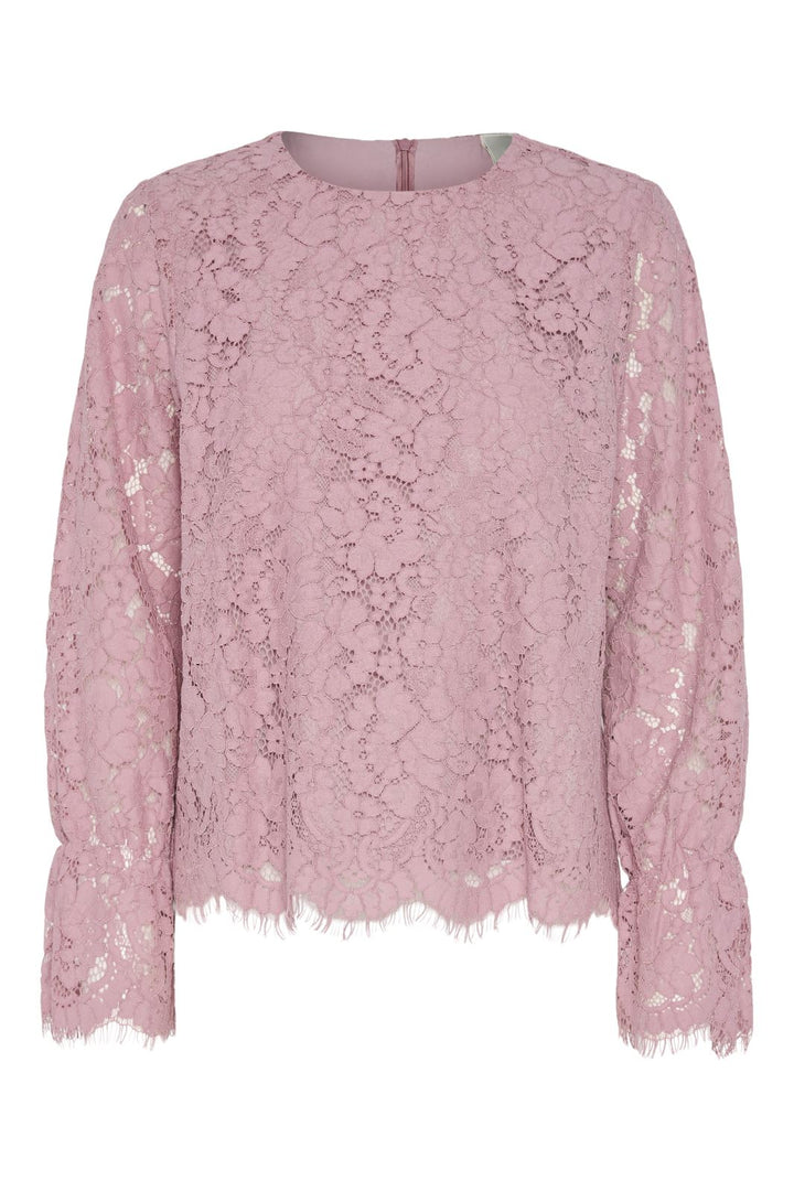 Y.A.S - Yasperla Ls Lace Top - 4659480
