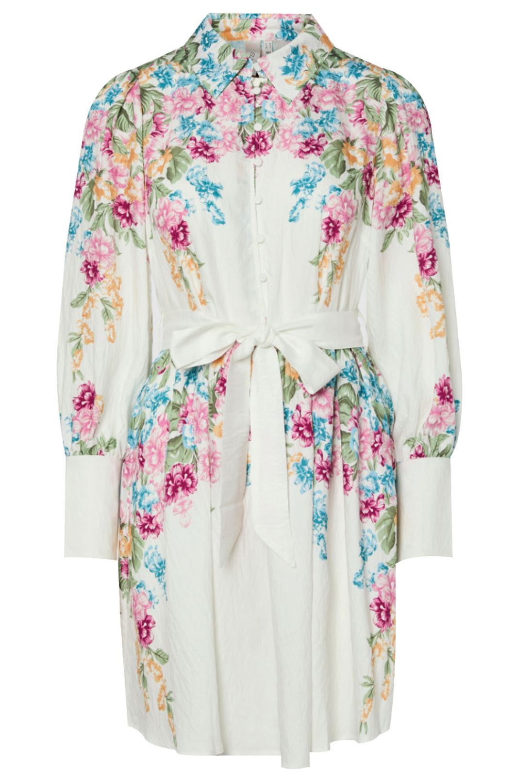 Y.A.S - Yasrosie Ls Dress - 4744642 Birch Rosie Print