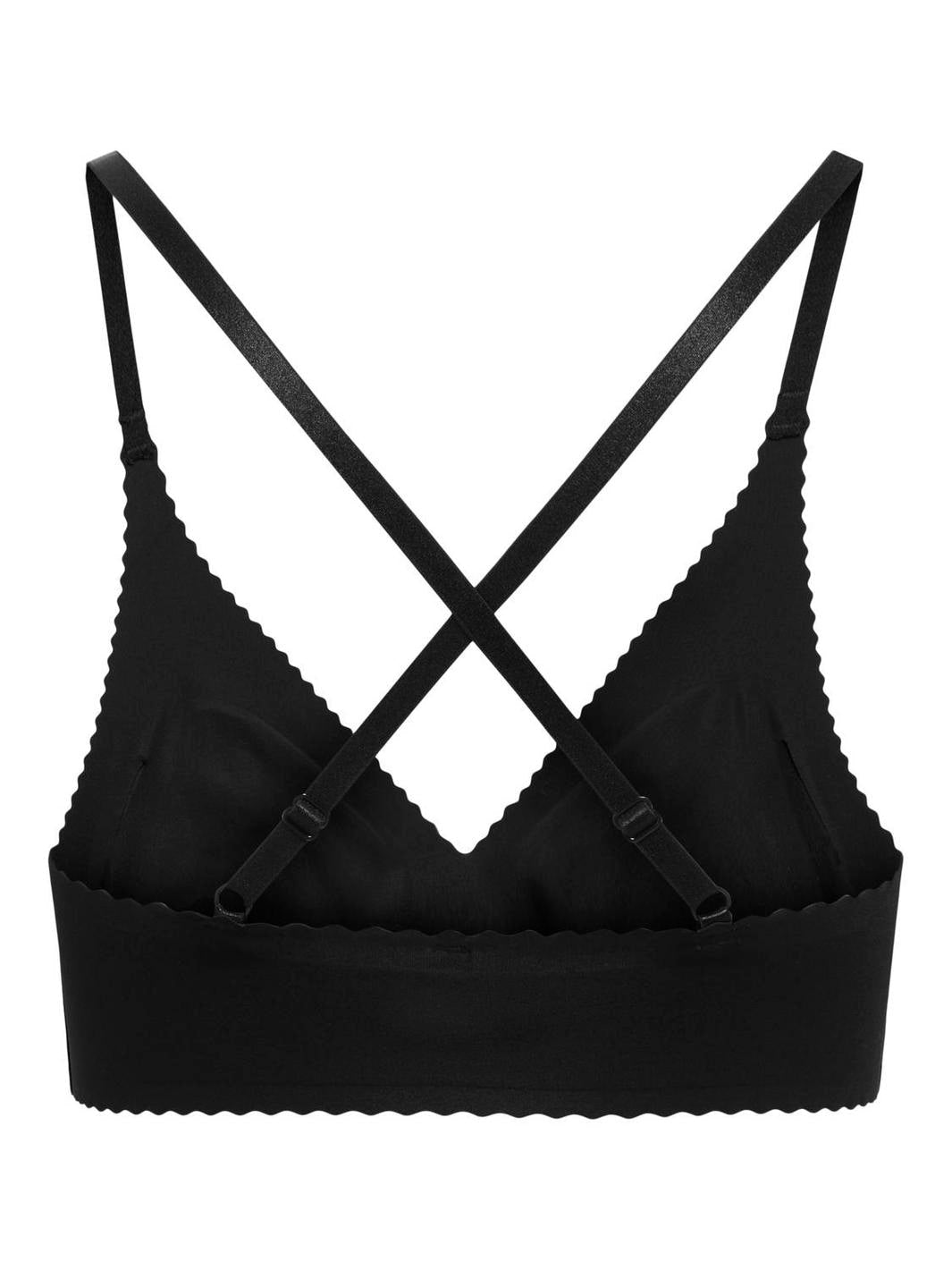 Only - Onlgabrielle Crossback Bralette Acc - 4740047 Black