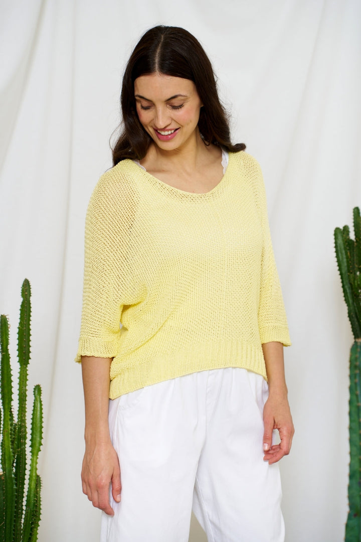 Marta Du Chateau - Mdcbetina Knit 7010 - Yellow