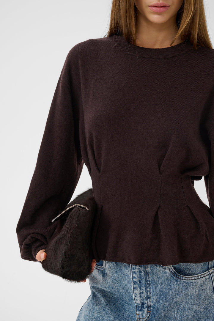 Gestuz - Gzmanzi Waist Pullover 10911492 - 191018 - Ganache