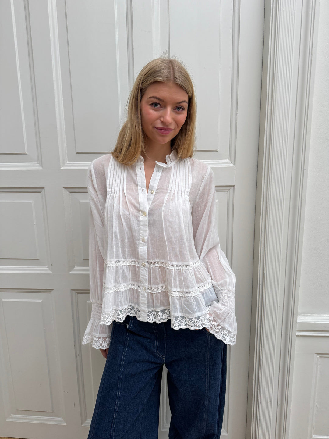 Continue - Audrey Long Sleve 15157 - White