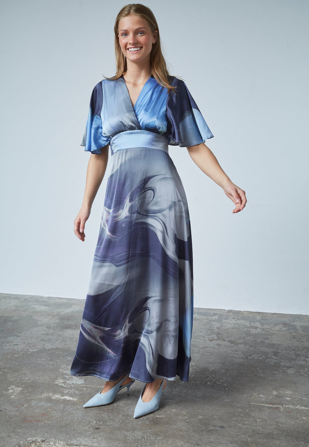 Voorbestelling - Sisters Point - Gisela-Dr17 19224 - 802 - Grey/Blue Wave