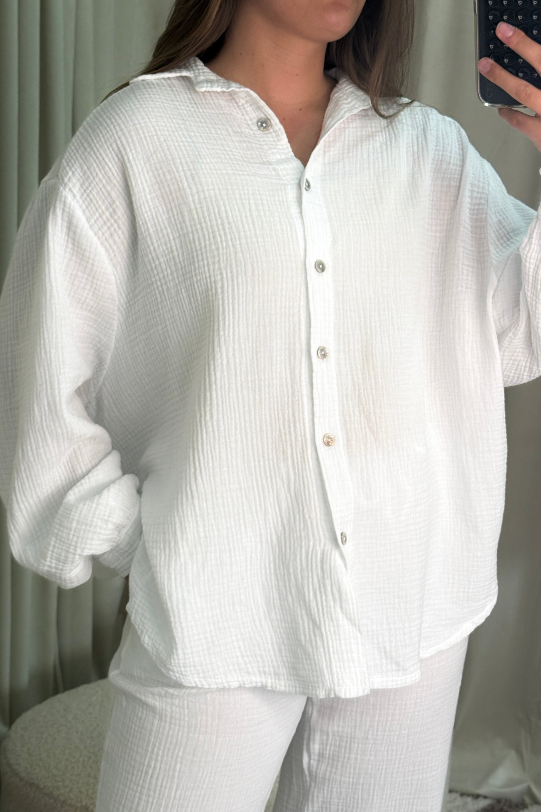A-bee - Sonja Shirt - White