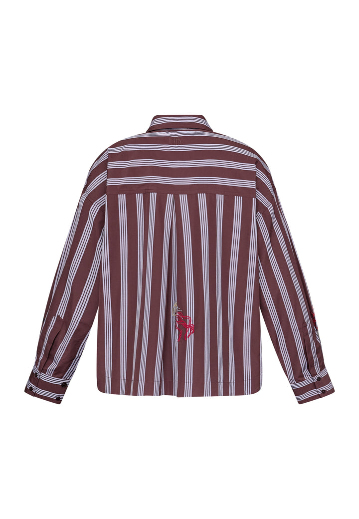 Love & Divine - Love1555-1 20019 - 830 - Brown Stripes Emb.