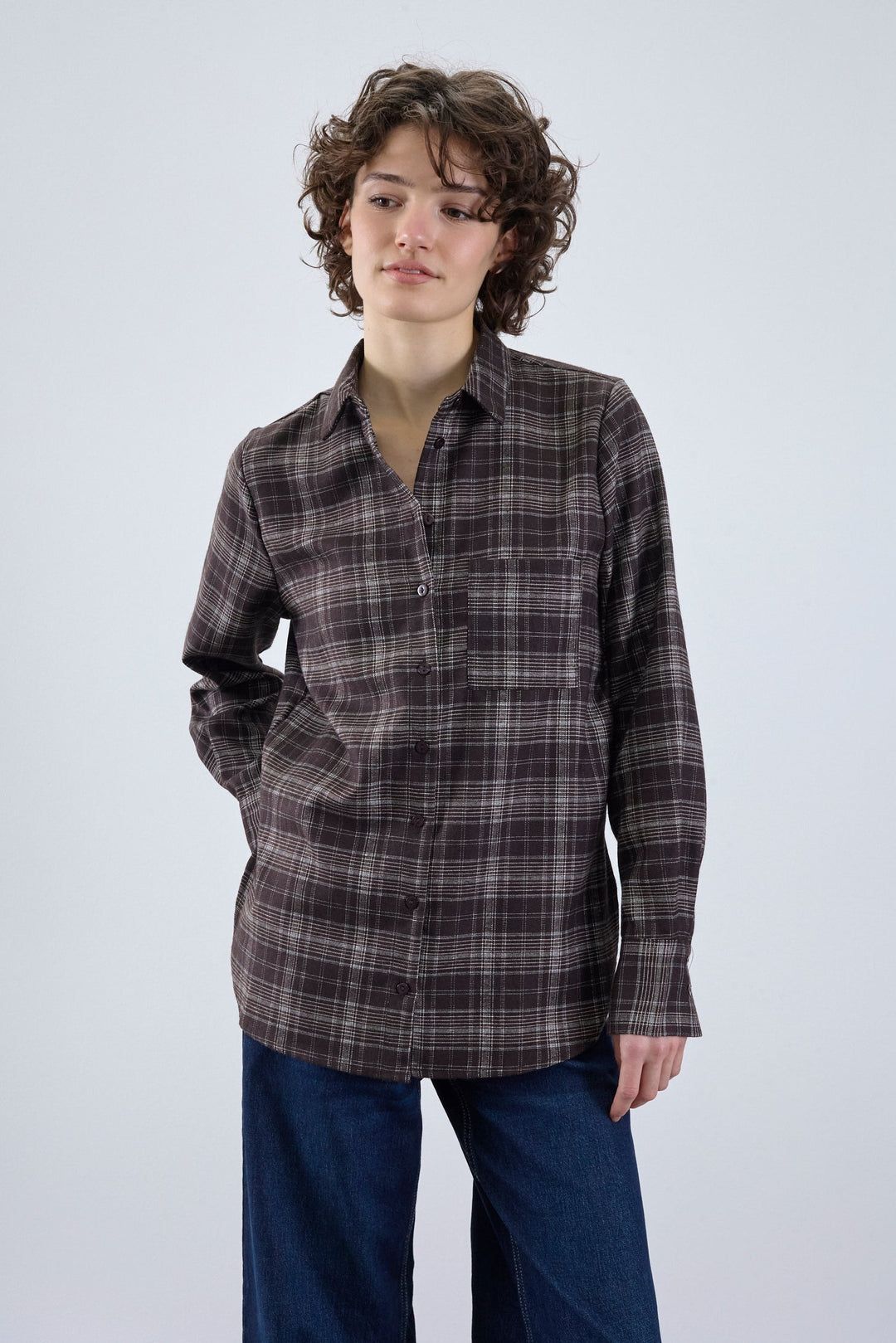 Sisters Point - Virra-Sh10 20586 - 843 - Brown Check