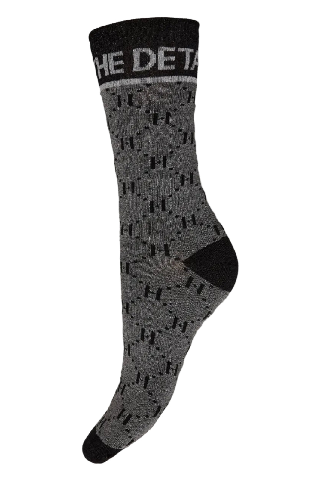 Hype The Detail - Sock W/Lurex 21565-75 - 8 - Grå