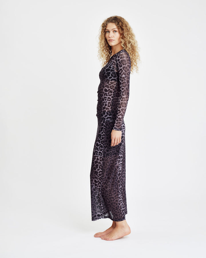 Hype The Detail - Skirt W/Print 320-97 - 9512 - Grå
