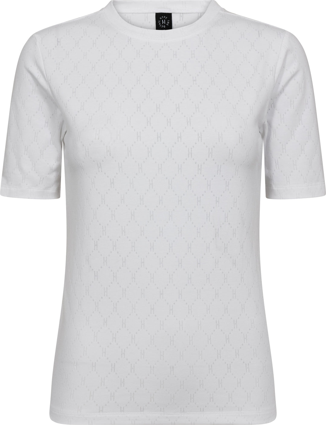 Hype The Detail - Tee S/S, Cotton 600-2 - 1 - Hvid