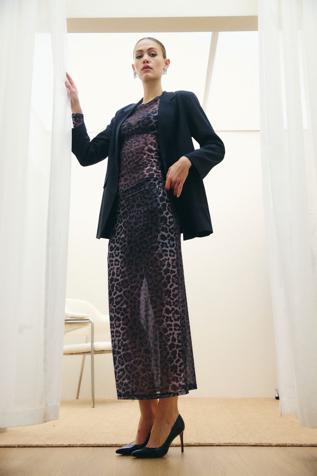 Hype The Detail - Skirt W/Print 320-97 - 9512 - Grå