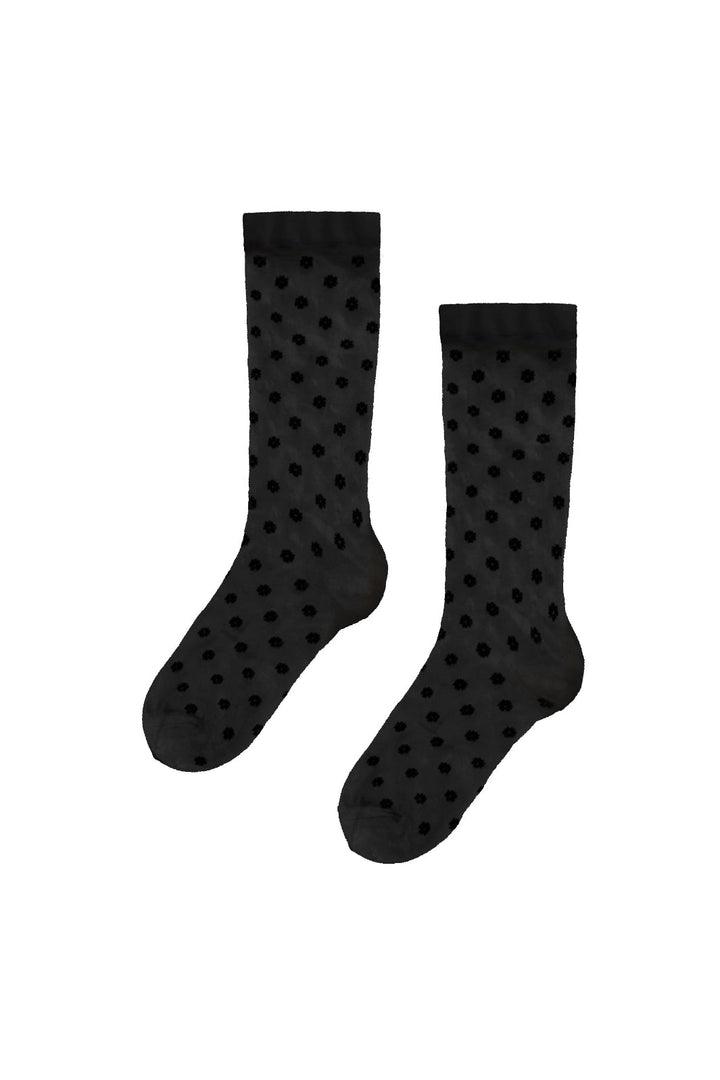 Wolford - Daisy Socks 48113 - 9180 Black/black