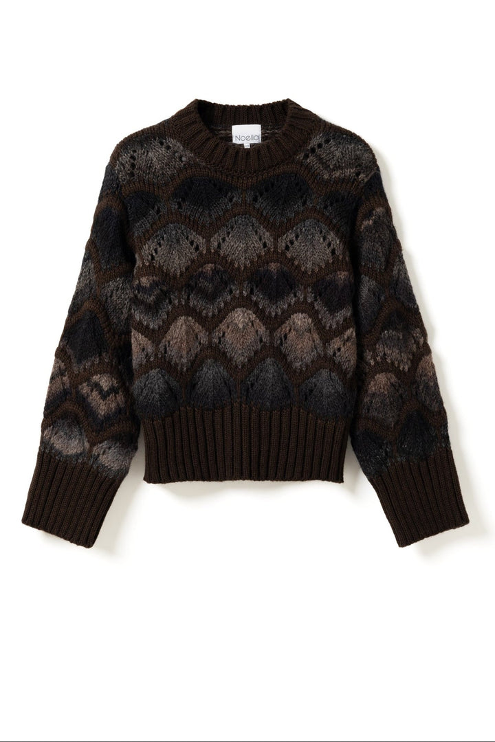 Noella - Latanna Knit 14420001 - 1405 - Brown Multi