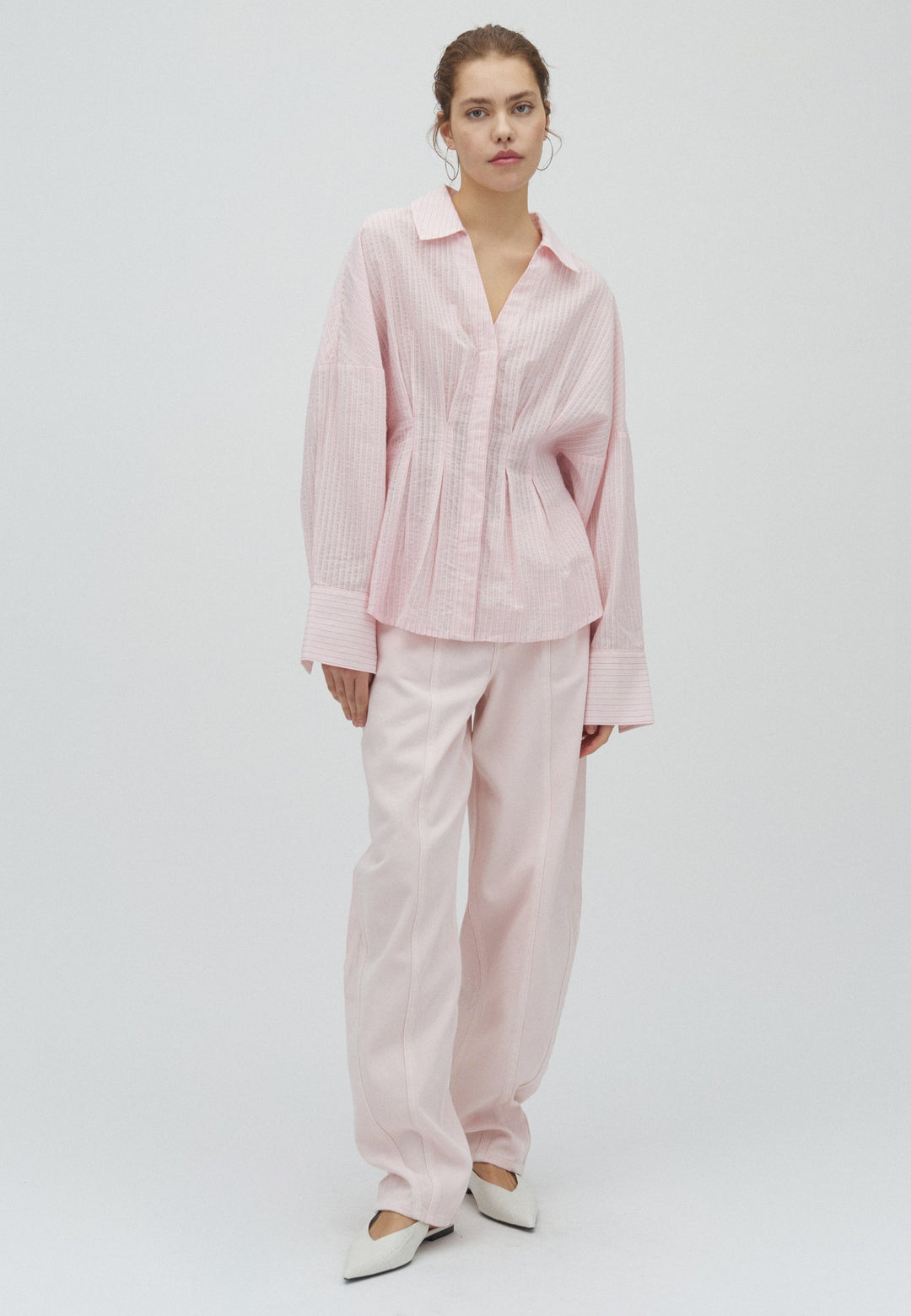 MbyM - Isidor-M 63481221 - V86 - Pale Pink Stripe