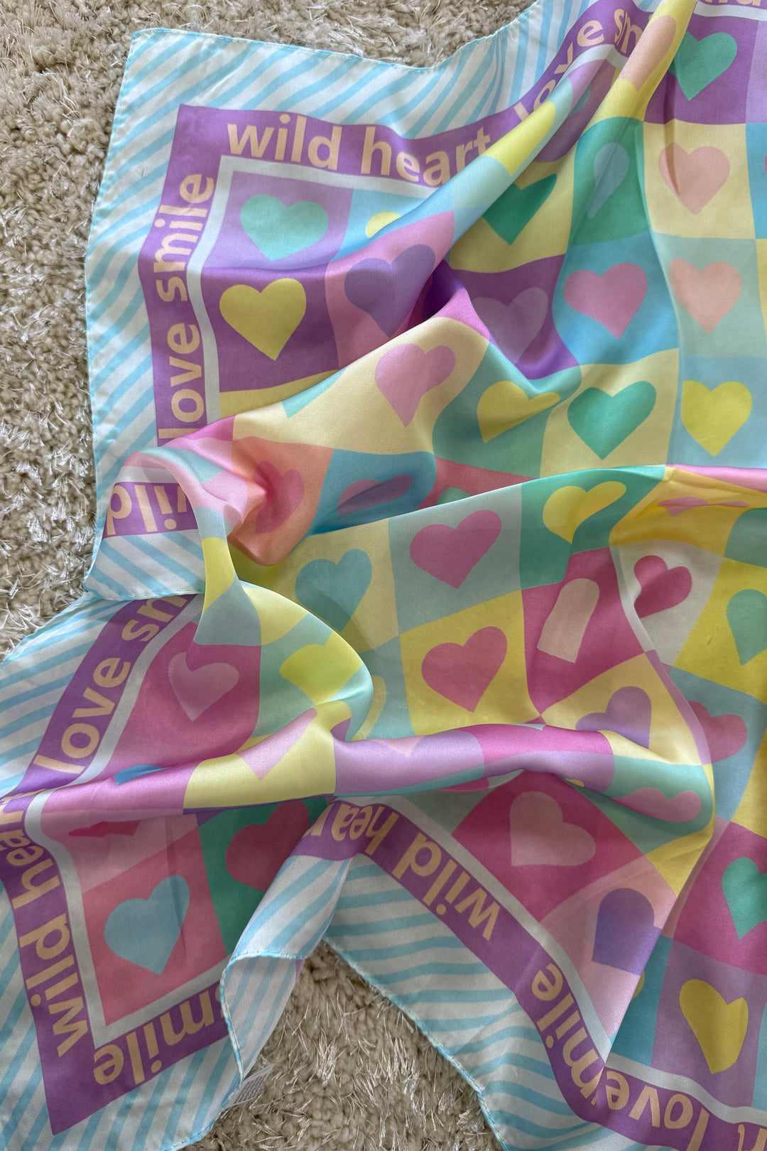 A-bee - Dina Scarf - Blue