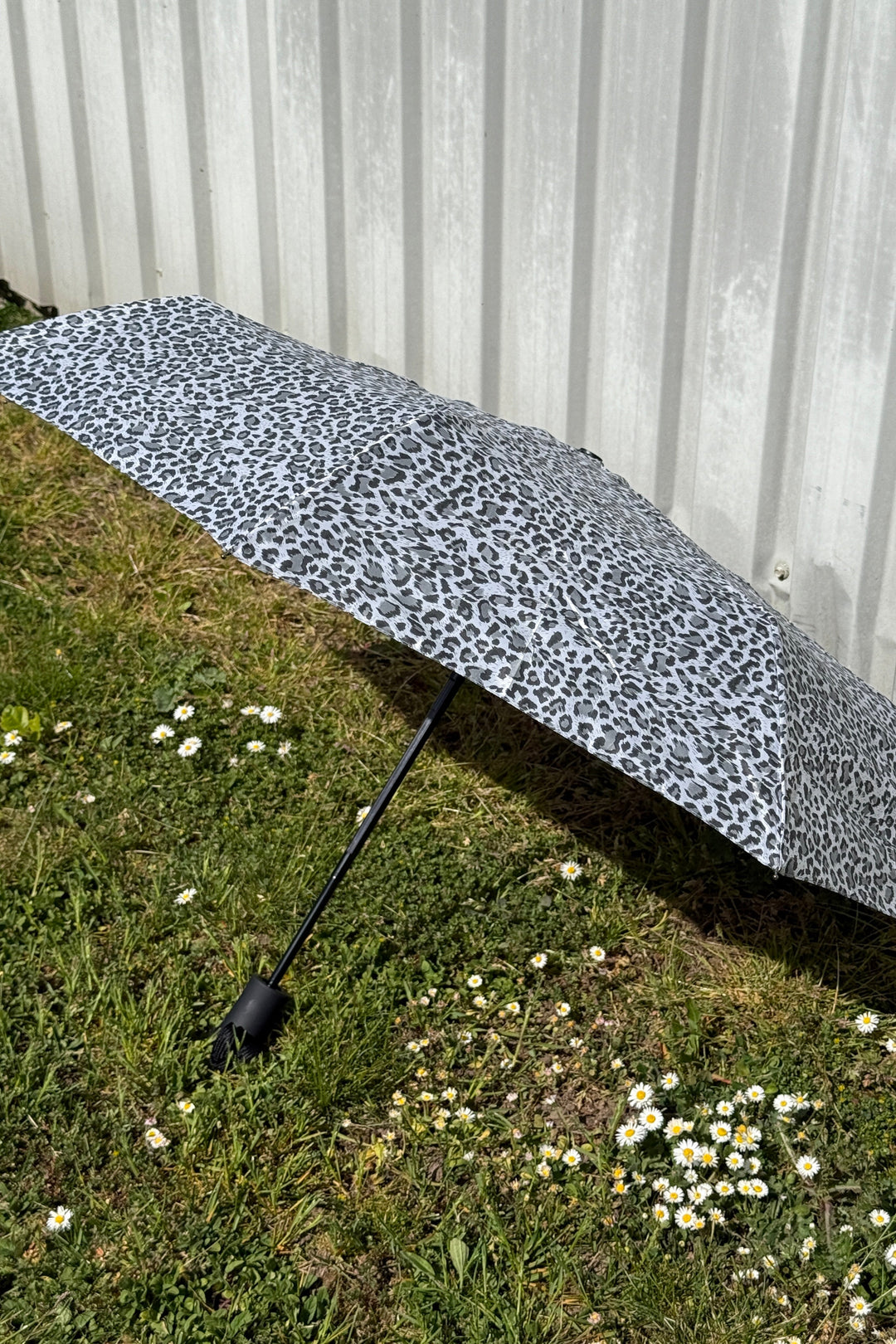 Mellow Moon - Foldable Umbrella PP-7922 - Grey