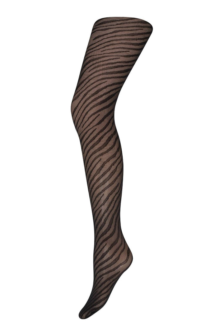 Decoy - Tights Zebra 25 Denier 16035-77 - 1100 - Sort