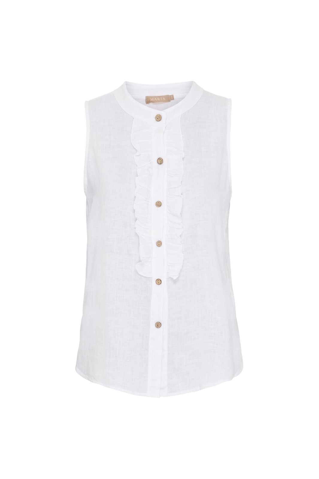 Marta Du Chateau - Mdcmalene Top 258356 - Optical White
