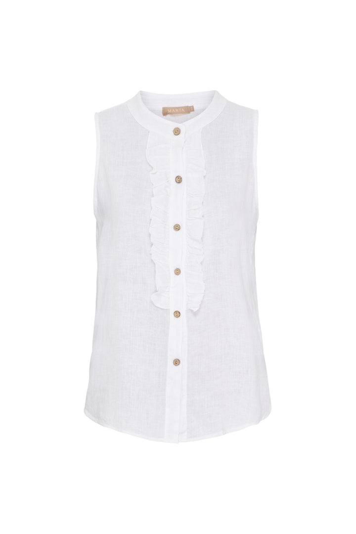 Marta Du Chateau - Mdcmalene Top 258356 - Optical White