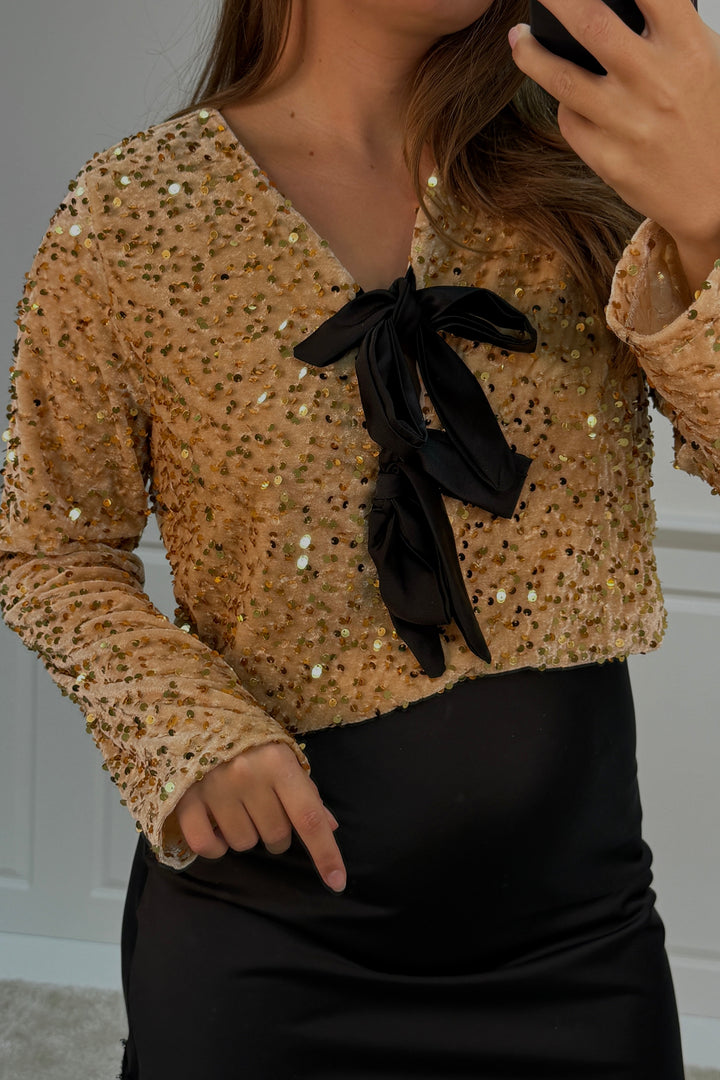 A-bee - Eddablouse - Gold