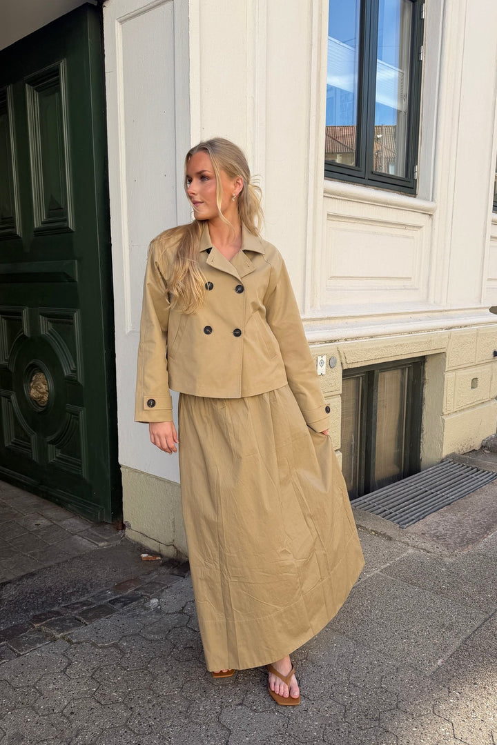 Byic - Lunaic Trenchcoat A2320 - Dark Beige