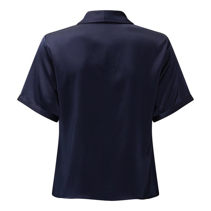 Karmamia - Audrey Blouse (Short) 2346 - Semi Rich Ink Blue