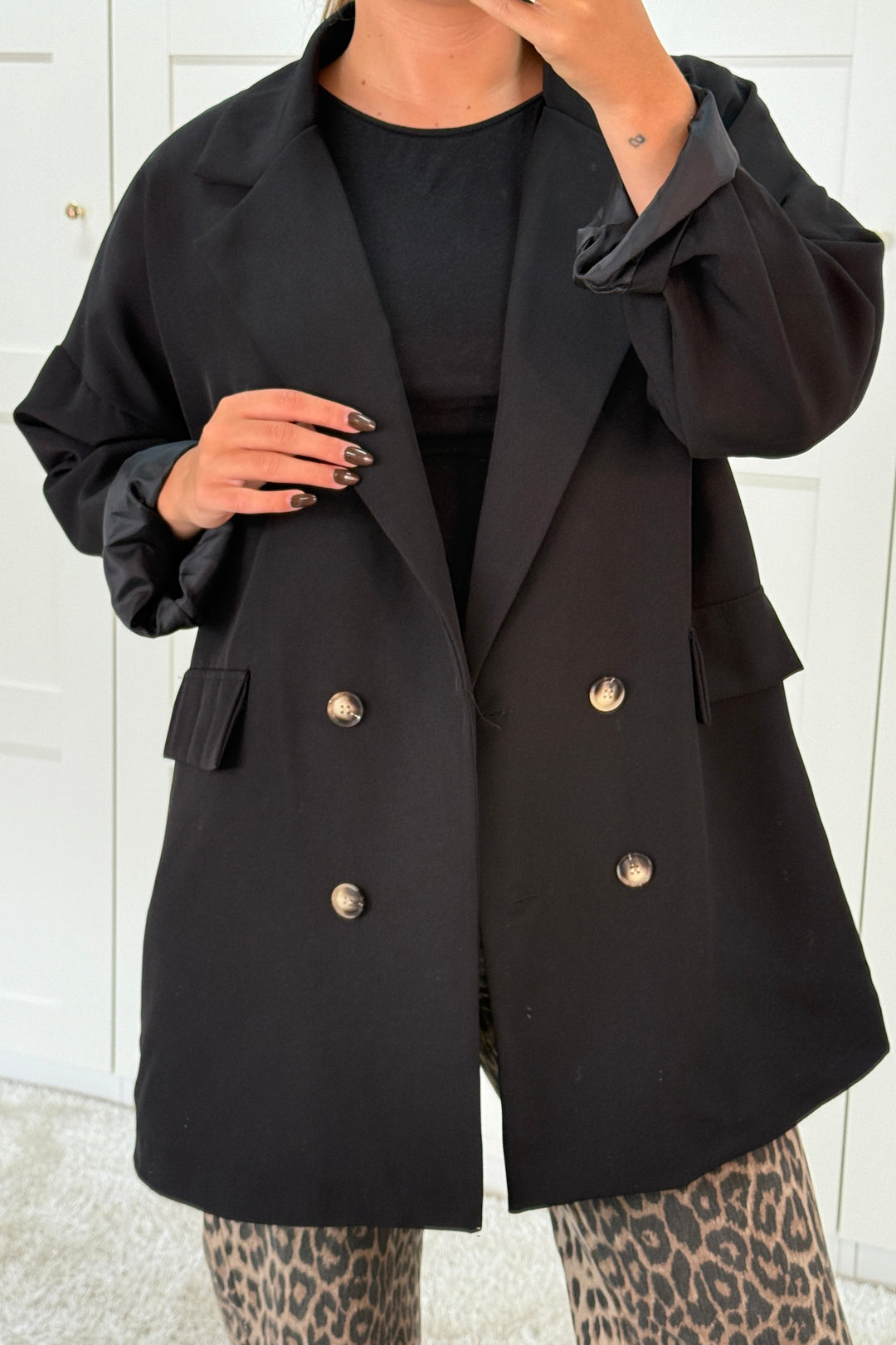 A-bee - Daphne Blazer - Black