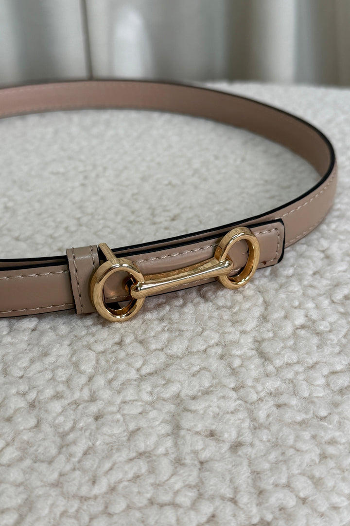 Mellow Moon - Belt With Metal Buckle CT3640016 - Bronze