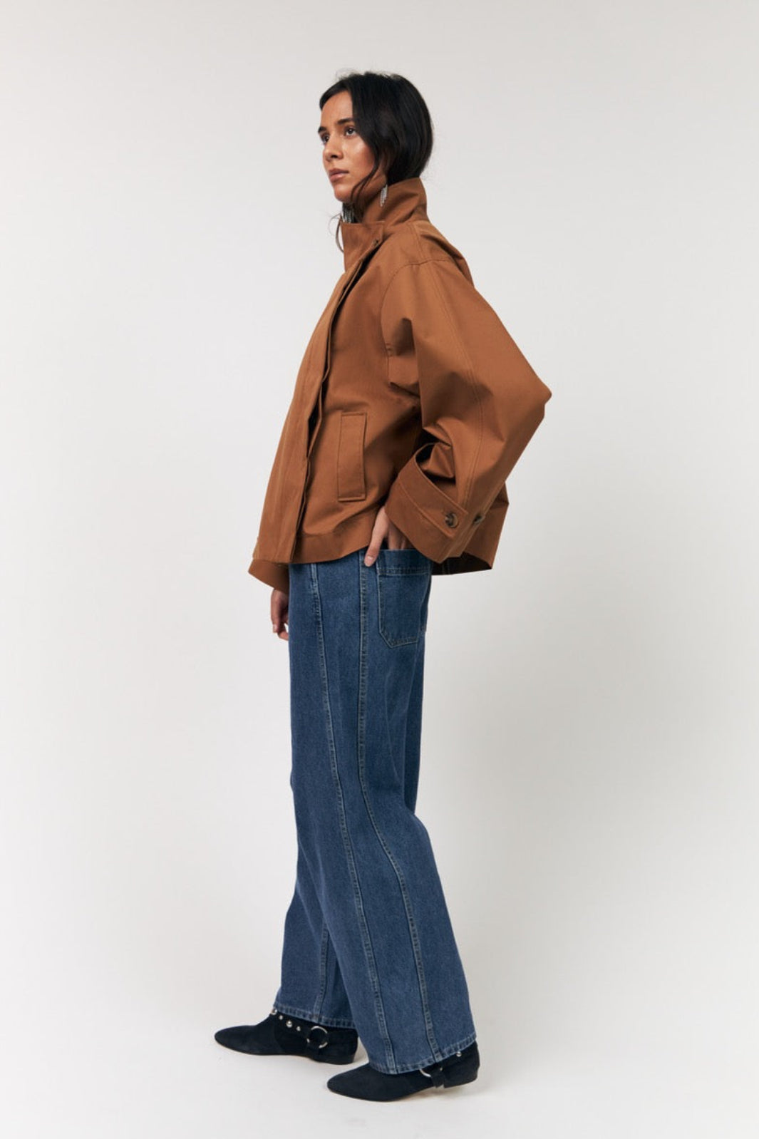 Lollys Laundry - Bulgariall Jacket Ls Ex00002-7000 -  54 Rust