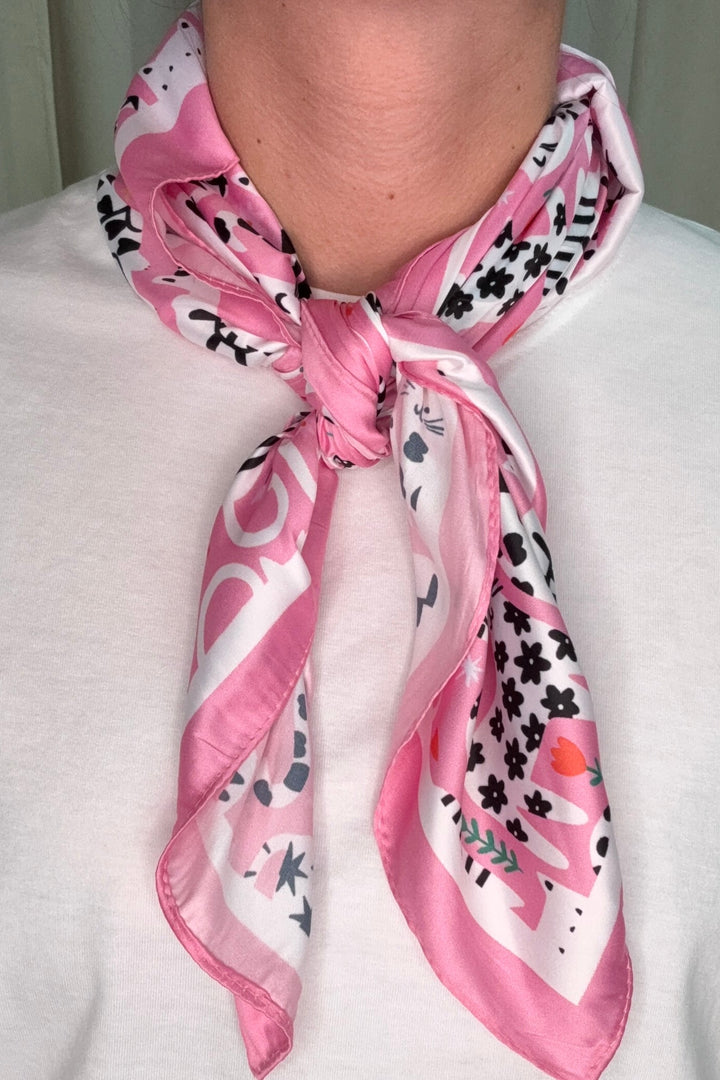 A-bee - Filippa Scarf - Pink
