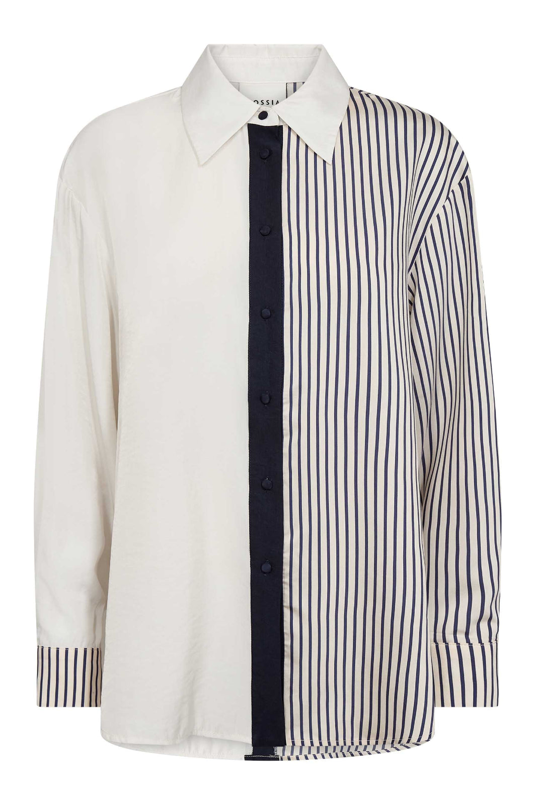 Gossia - Cecilego Shirt G3313 - Navy Creme Stripes