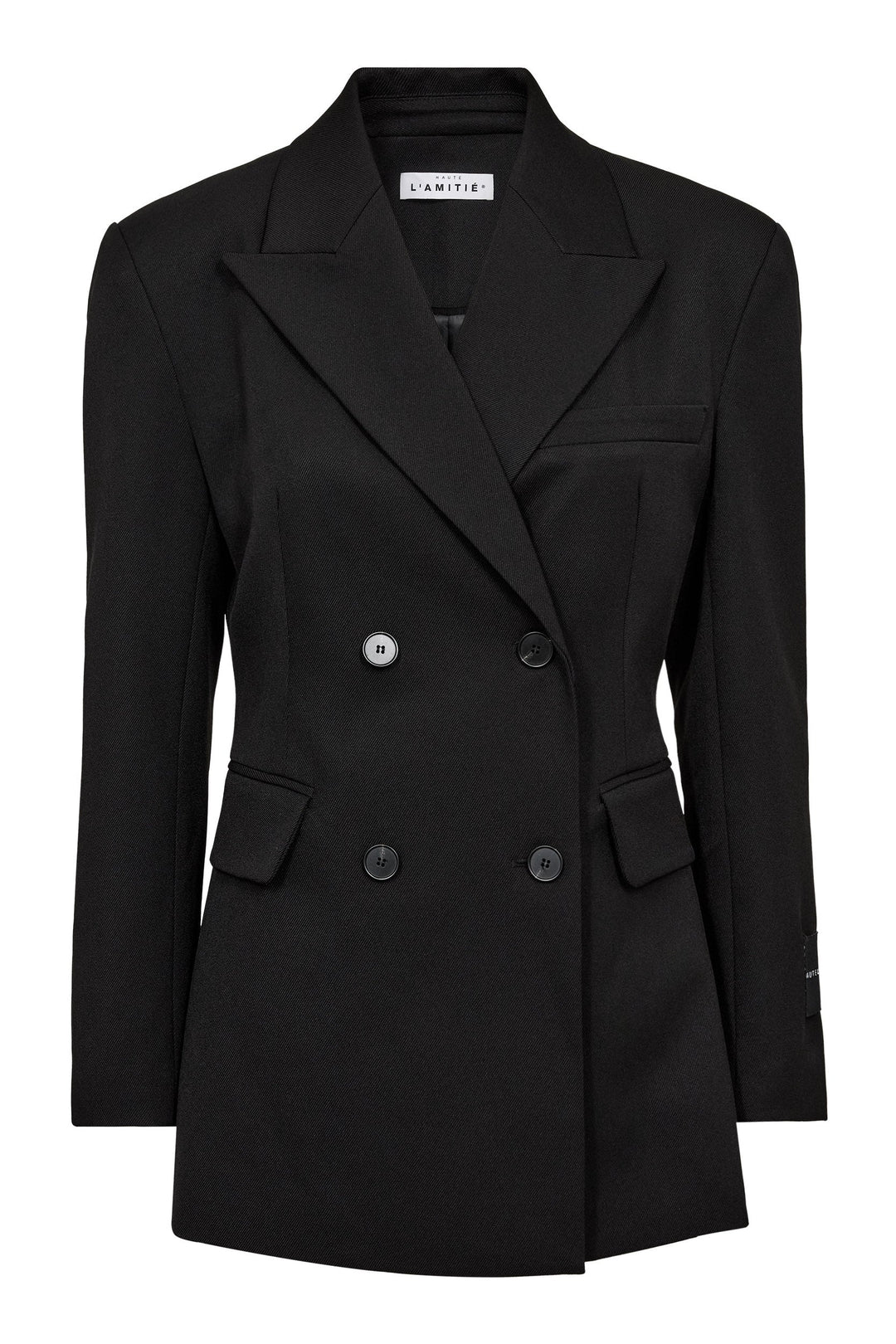 Haute L'Amitié - Premiere Waist Fit Blazer HL10703 - Black