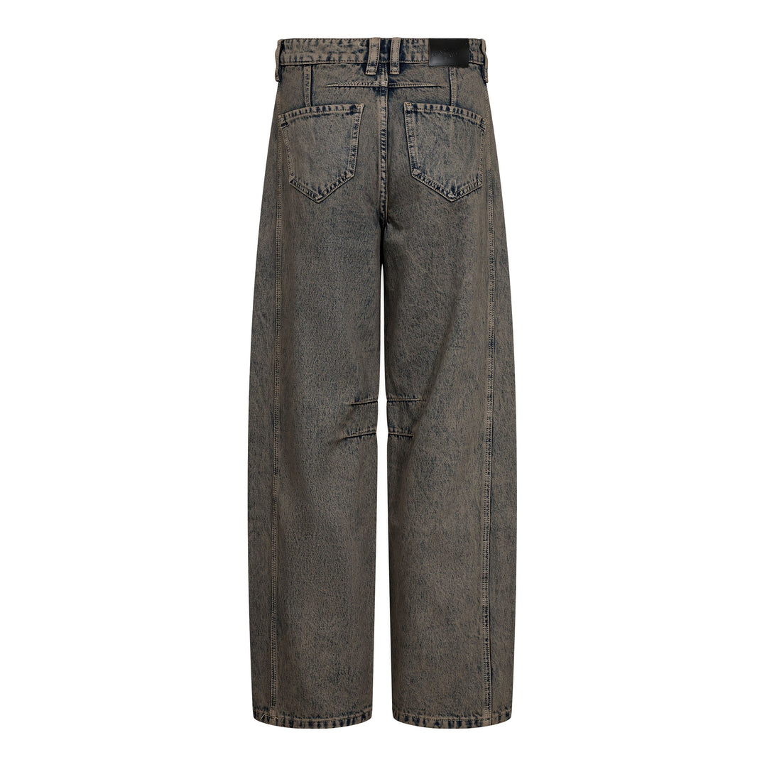 Haute L'Amitié - Drew Barrel Panel Jeans HL10848 - Mocca
