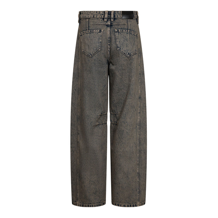 Haute L'Amitié - Drew Barrel Panel Jeans HL10848 - Mocca