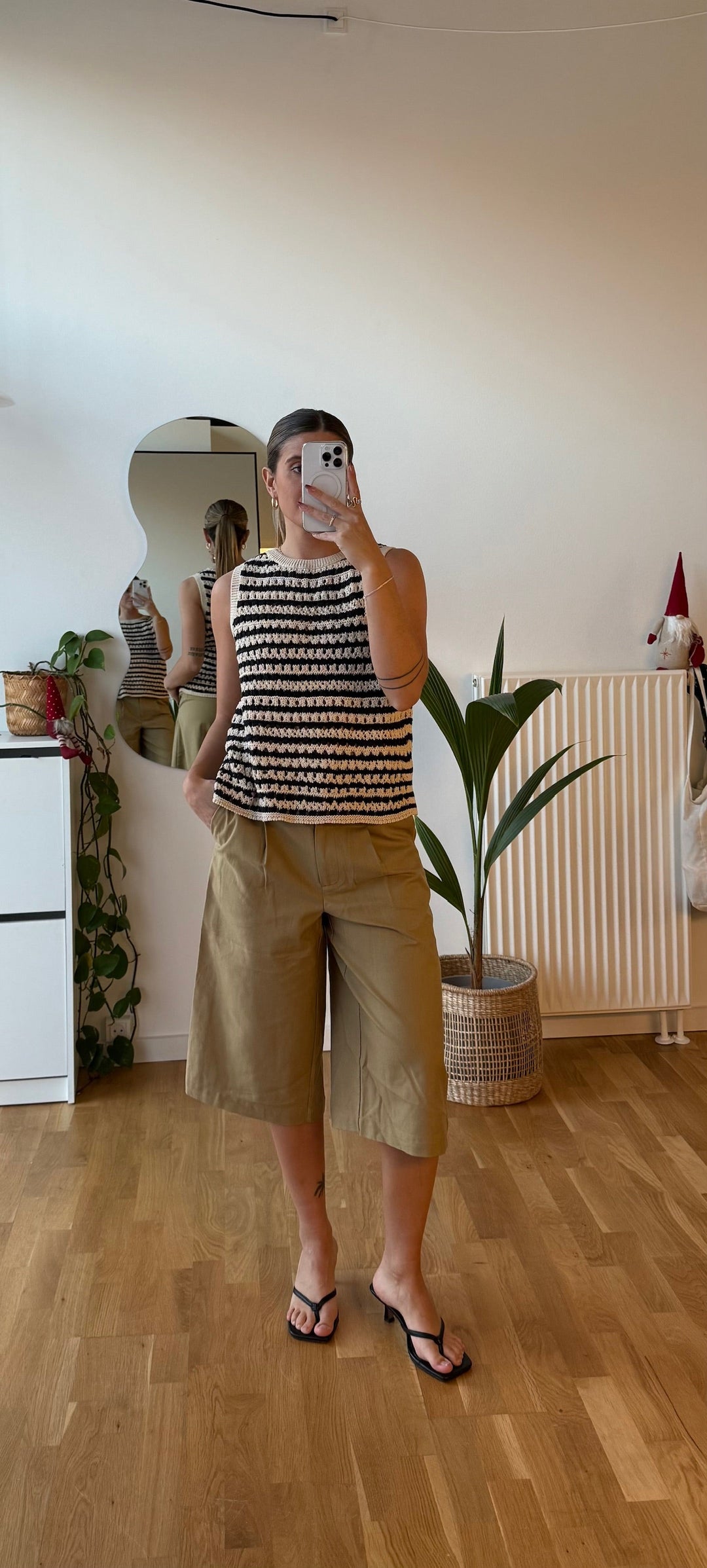 Modström - Vestermd Stripe Top 59055 - 11516 - Navy Summer Sand