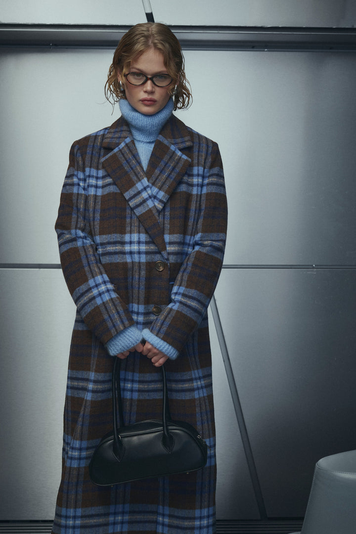 Noella - N-Jaci Coat 16110001 - 1484 - Daliyah Blue Check