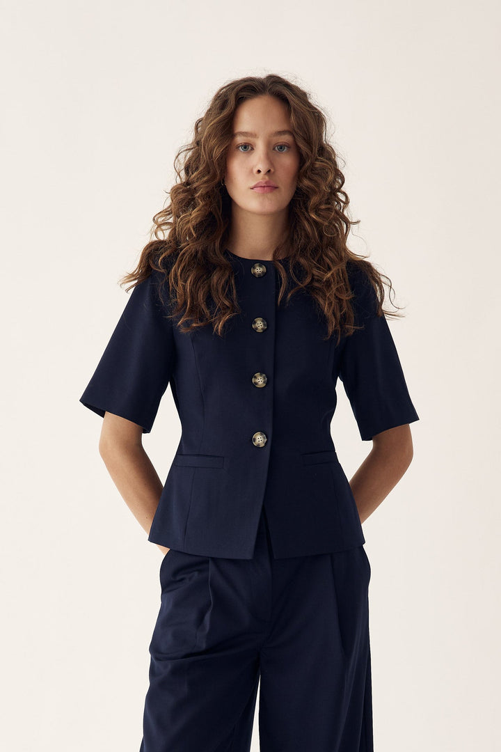 Noella - Kasaundra Blazer 12700029 - 007 - Navy