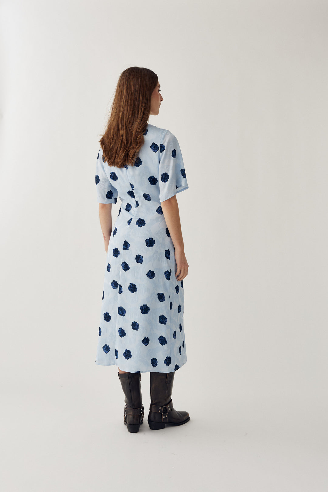 Noella - N-Lavina Dress 16500002 - 1510 - Delice Blue Print