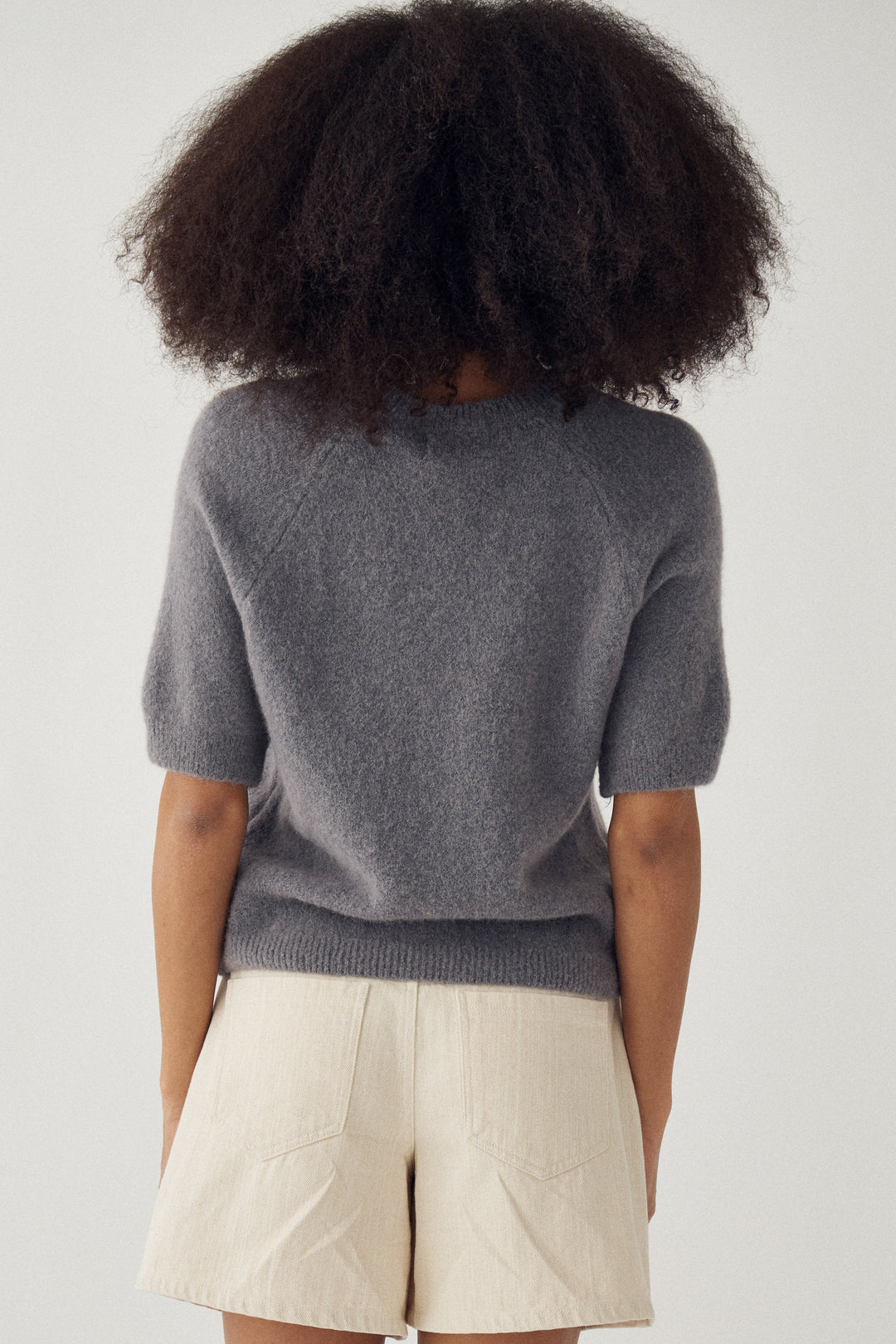 Noella - N-Lane Knit 16470002 - 1252 - Dark Grey Mel.