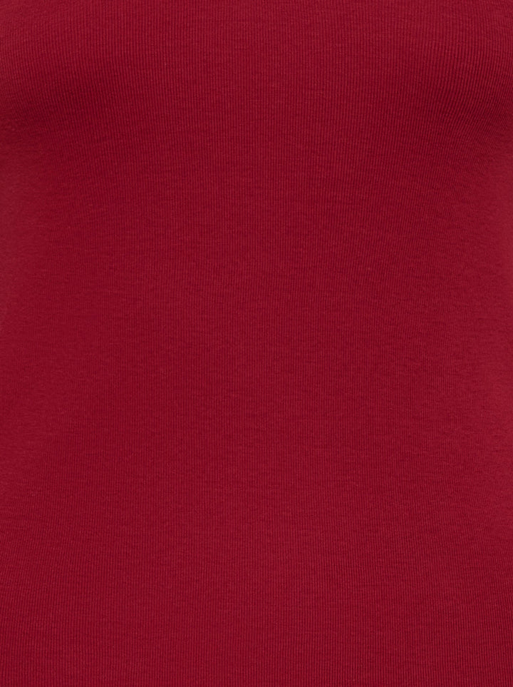 Only - Onlrina V-Neck Tank Top S/L - 5255758 Winery