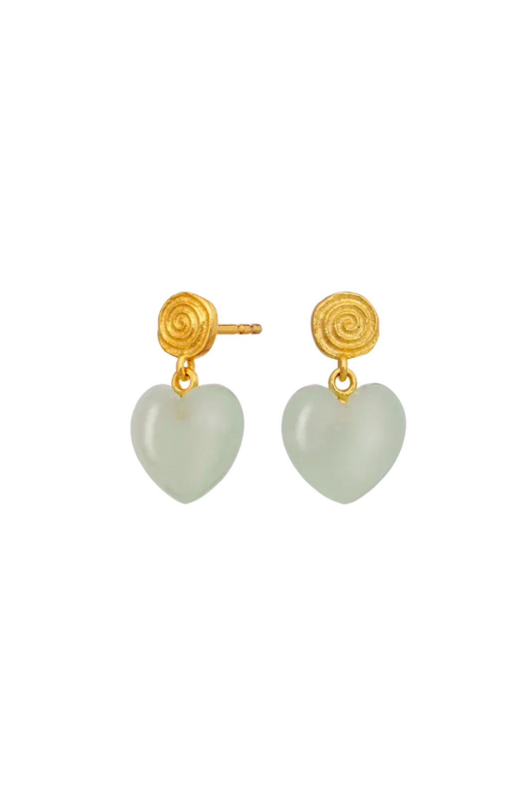 Maanesten - Penny Petite Moss Green Earrings - 10131a