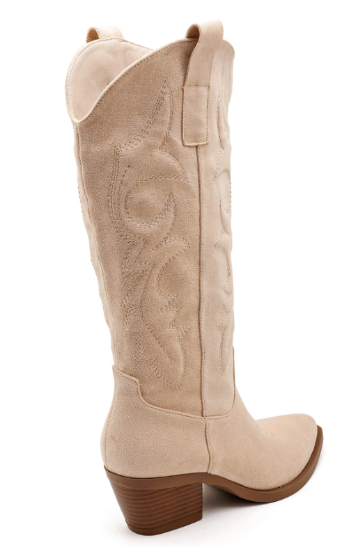 Bloom - Delphinium Boots - Beige