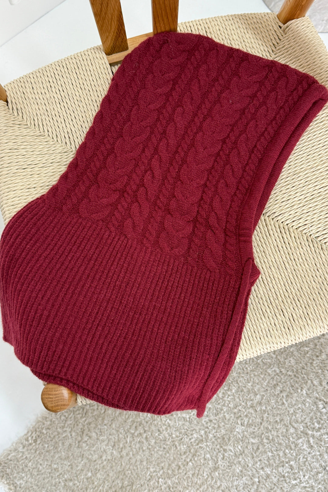 A-bee - Amanda Balaclava - Dark Red Elefanthuer 