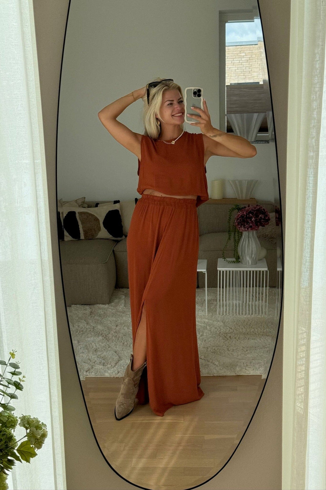 A-bee - Ava Skirt - Rust Nederdele 